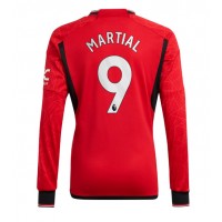 Manchester United Anthony Martial #9 Hemmatröja 2023-24 Långärmad